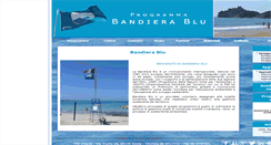 Desktop Screenshot of bandierablu.org